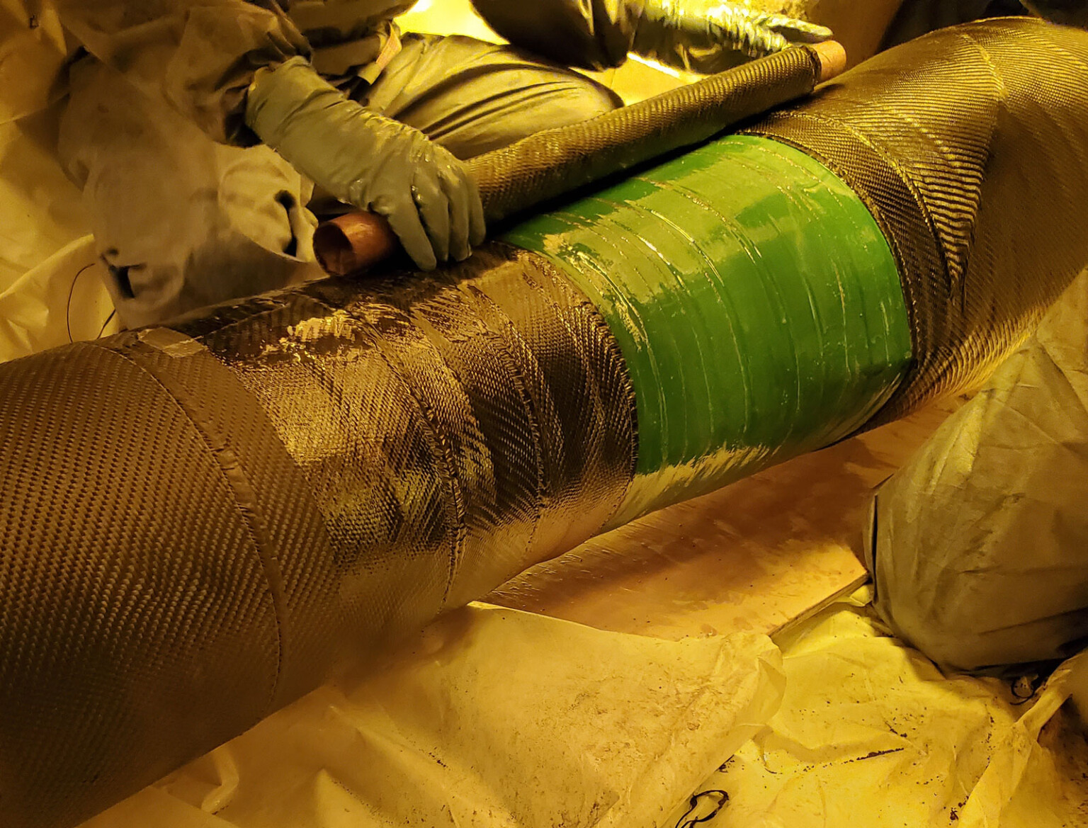 Composite Pipe Repair Advanced FRP