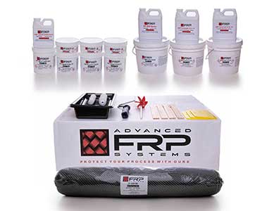 large-kit-box Advance FRP carbon fiber repair kit