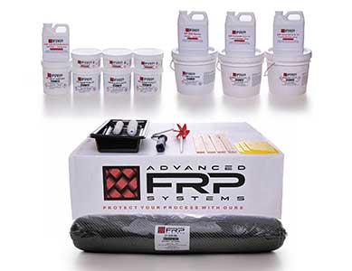 Advance FRP carbon fiber repair kit